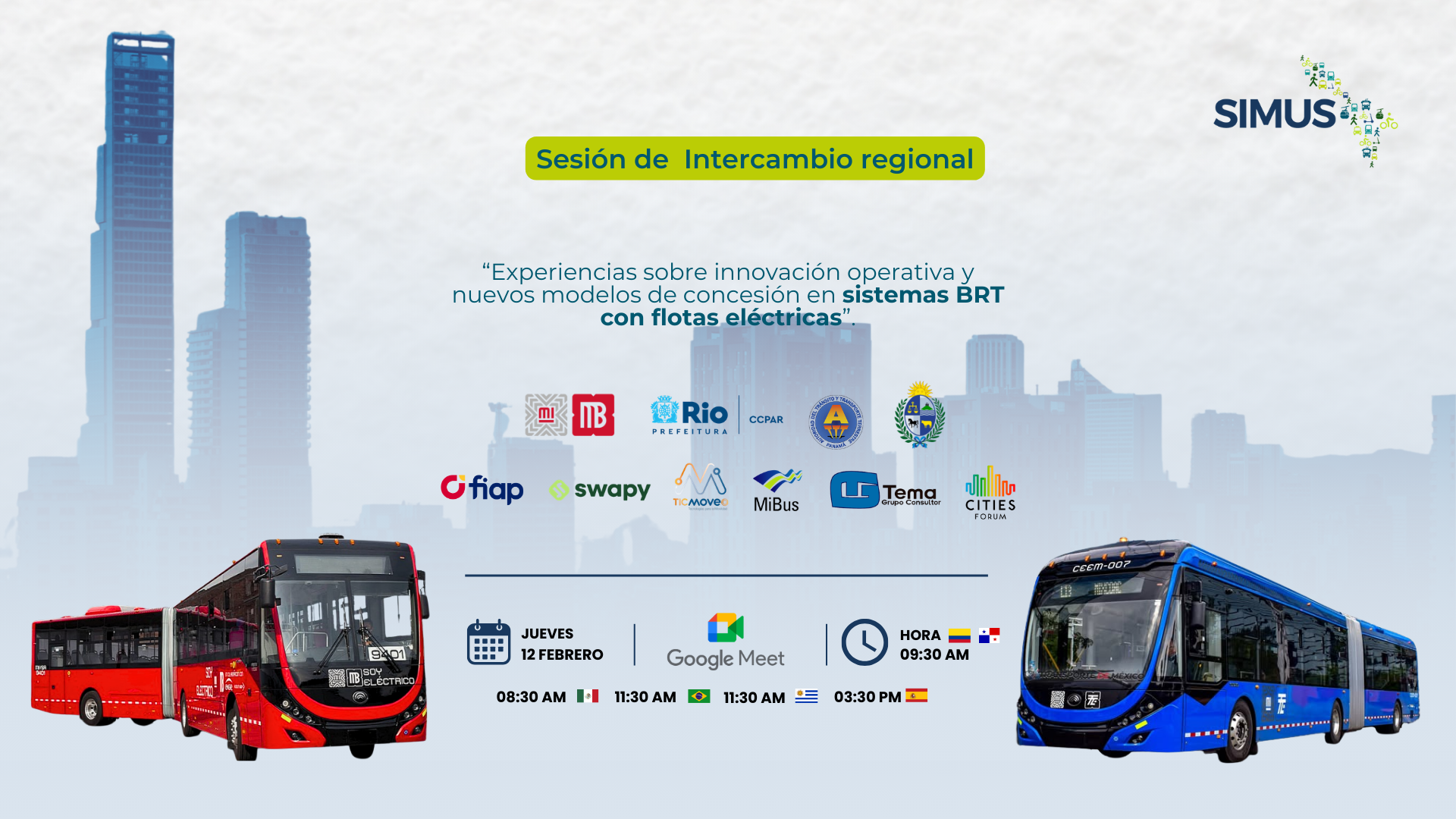 Sesión de Intercambio regional